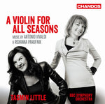 the album cover for T Little - A Violin for All Seasons