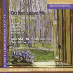 the album cover for Lyudmila Shkirtil - Verstovsky Alabiev - Romances And Songs