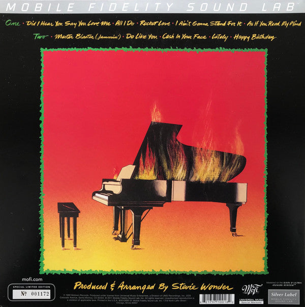 Stevie Wonder : Hotter Than July (LP, Album, Ltd, Num, RE, RM, S/Edition)