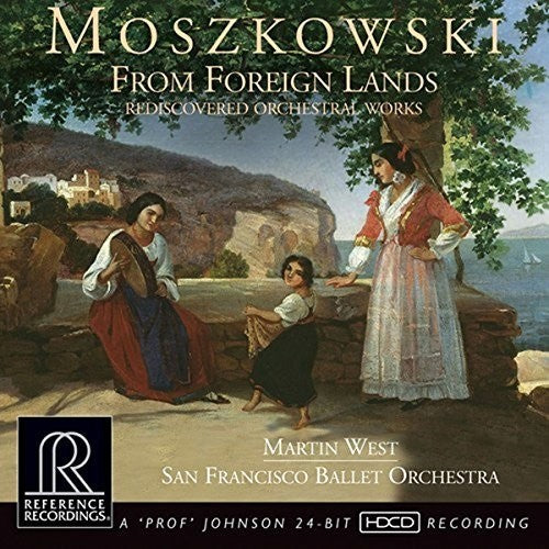 the album cover for Moszkowski / San Francisco Ballet Orchestra - From Foreign Lands