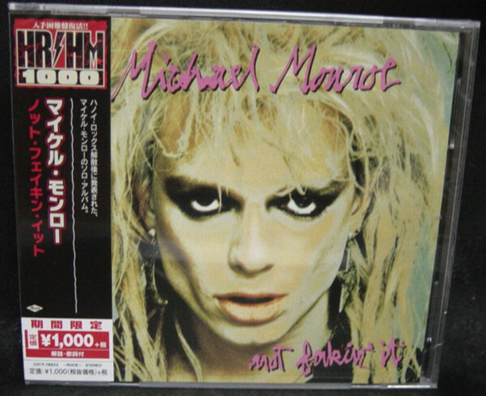 the album cover for Michael Monroe - Not Fakin It