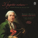 the album cover for Sergio Azzolini - Il fagotto virtuoso