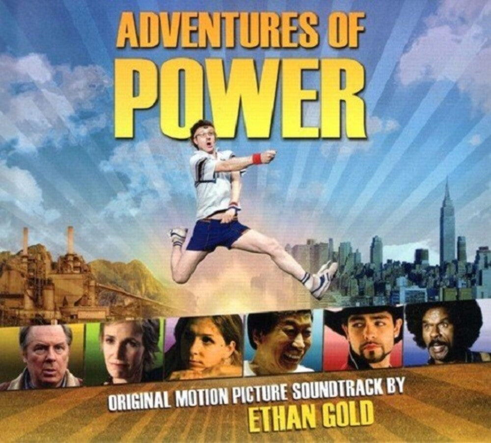 the album cover for Ethan Gold - Adventures Of Power Soundtrack