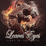 the album cover for Leaves' Eyes - Fires In The North