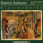 the album cover for Erdmann / Ursula Rechenberg - Klavierwerke