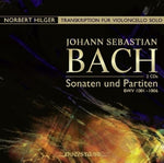 the album cover for Bach, JS / Norbert Hilger - Sonaten und Partiten BWV1001-1006