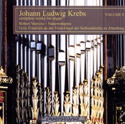 the album cover for Robert Vanryne - V8: Complete Works for Organ