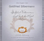 the album cover for Ullrich Bohme / Various - V5: Die Orgeln Von Gottfried Silbermann