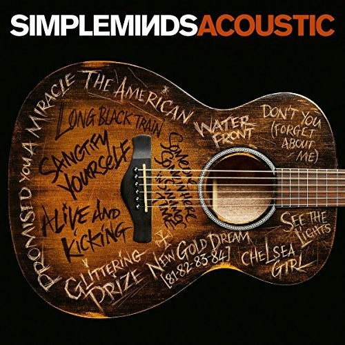 the album cover for Simple Minds - Simple Minds Acoustic