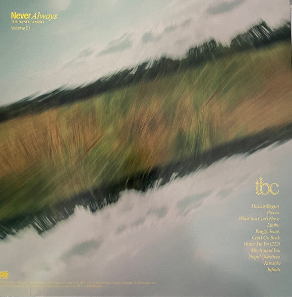 The Band Camino : NeverAlways (LP, Album, Ltd, Yel)