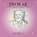 the album cover for Dvorak - Slavonic Dance 6 Four Hand Piano B-Flat Maj 72