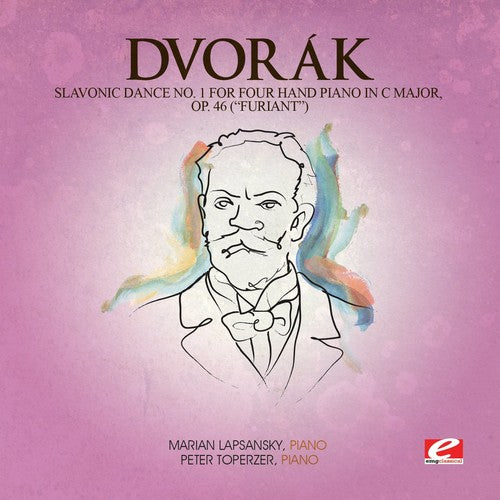 the album cover for Dvorak - Slavonic Dance 1 Four Hand Piano C Maj 46