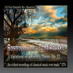 Rostropovich - Tchaikovsky, Variations on a Rococo Theme, Op. 33 (CD)