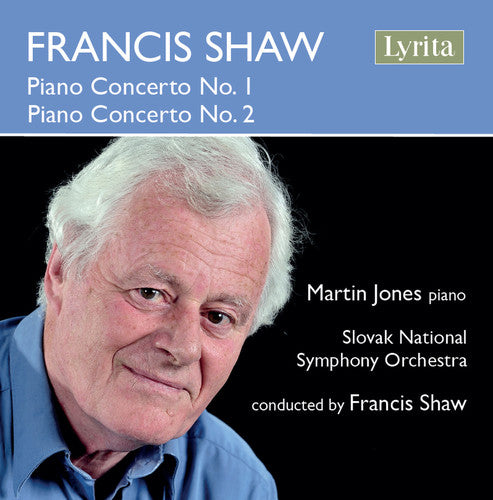 the album cover for Martin Jones - Shaw: Piano Concerto No 1