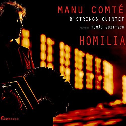 the album cover for Manu Comté - Homilia