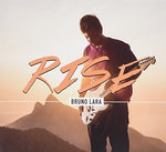 the album cover for Bruno Lara - Rise