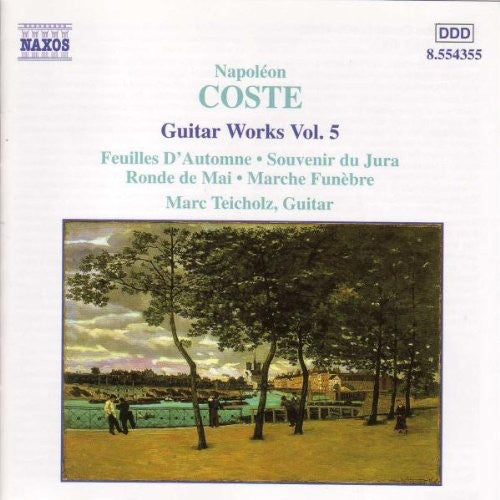 the album cover for F. SOR - Guitar Works 5