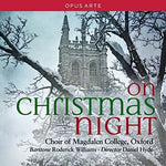 the album cover for Steel / Choir Of Magdalen College Oxford - On Christmas Night