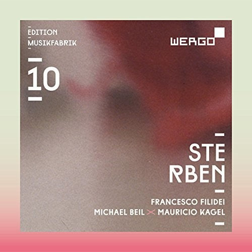 the album cover for Beil / Ensemble Musikfabrik / Brutscher - Sterben