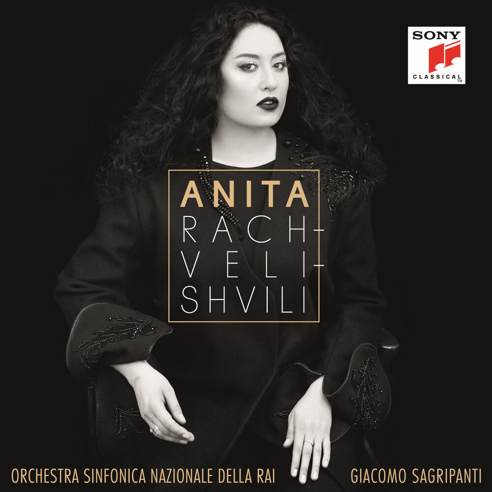 the album cover for Anita Rachvelishvili - Anita