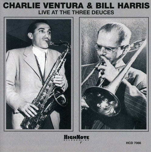 the album cover for Charlie Ventura - Live At The Three Deuces, Vol.1