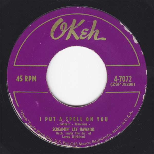 Screamin' Jay Hawkins : I Put A Spell On You / Little Demon (7", Single, Styrene, Bri)