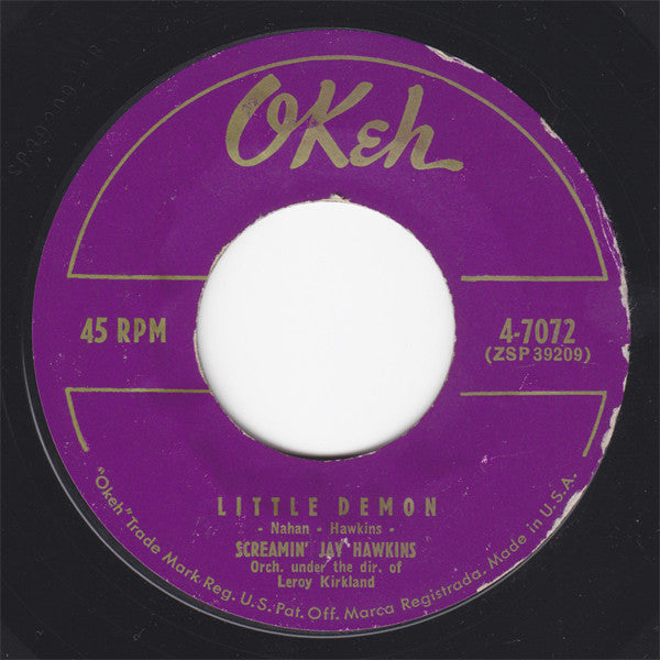 Screamin' Jay Hawkins : I Put A Spell On You / Little Demon (7", Single, Styrene, Bri)