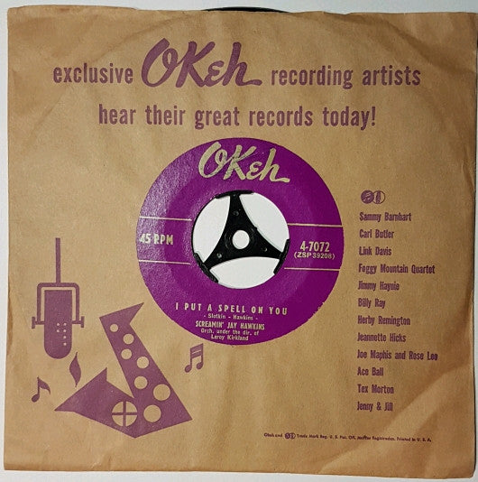 Screamin' Jay Hawkins : I Put A Spell On You / Little Demon (7", Single, Styrene, Bri)
