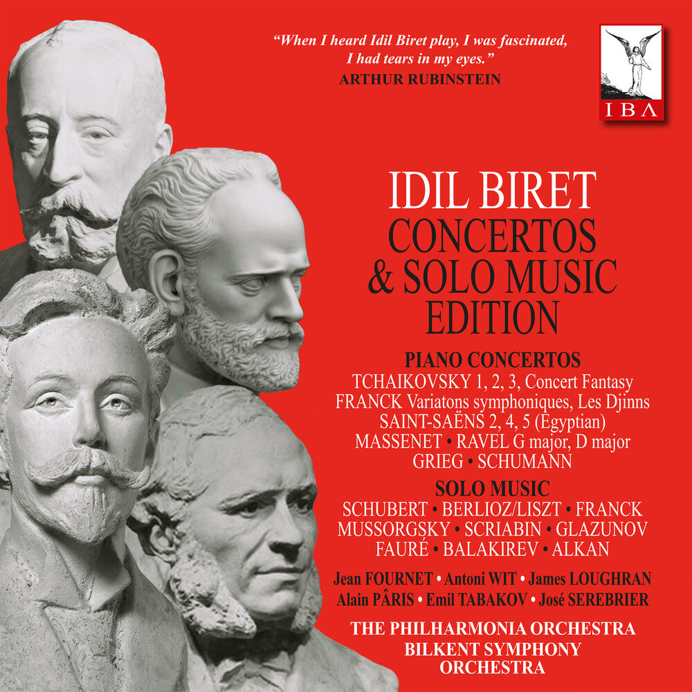 the album cover for Tchaikovsky - Complete Concertos & Solo Music Edition
