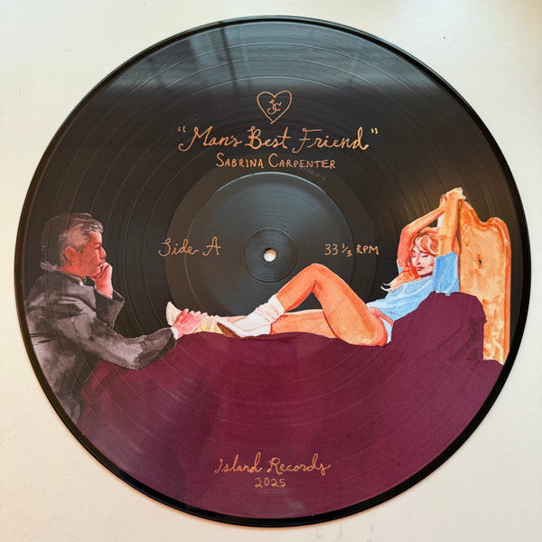 Sabrina Carpenter : Man's Best Friend (LP, Album, Ltd, Pic)