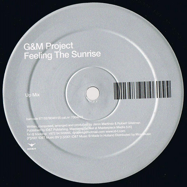 G&M Project : Feeling The Sunrise (12")