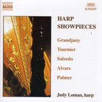 the album cover for Judy Loman - Harp Showpieces / Various