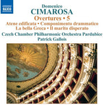 the album cover for Cimarosa / Czech Chamber Philharmonic - Domenico Cimarosa: Overtures, Vol. 5