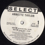 Annette Taylor : Victim (12", Promo)