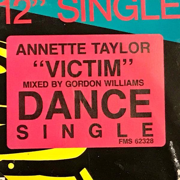 Annette Taylor : Victim (12", Promo)