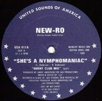 New-Ro : She's A Nymphomaniac (12", Blu)