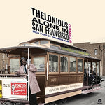 the album cover for lonius Monk - Alone In San Francisco + Bonus Tracks