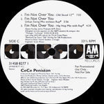 Ce Ce Peniston : I'm Not Over You (2x12", Single, Promo)