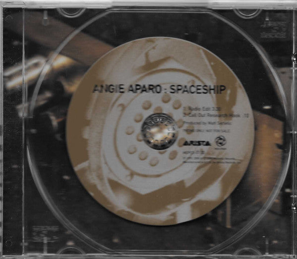 Angie Aparo : Spaceship (Minimax, Single, Promo)