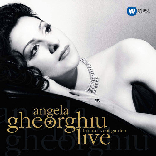 the album cover for ANGELA GHEORGHIU - Live from Covent Garden