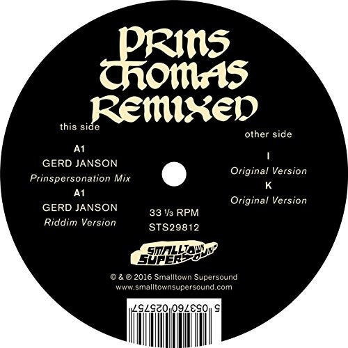 Prins Thomas - Gerd Janson Remixes (Vinyl)