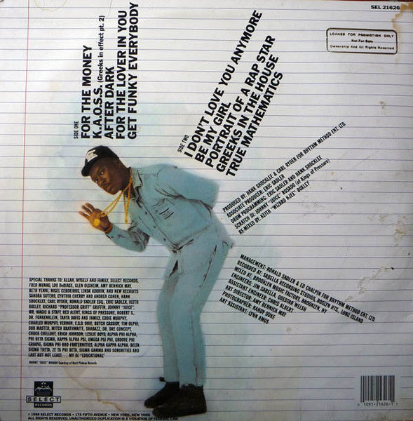 True Mathematics : Greatest Hits (LP, Album, Promo)