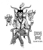 the album cover for Sticky Boys - Calling The Devil