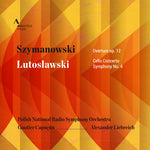 the album cover for Lutoslawski / Capucon - Szymanowski & Lutoslawski: Overture Op. 12 - Cello Concerto