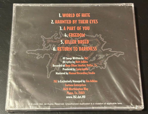 762 (2) : Return To Darkness (CD, EP)