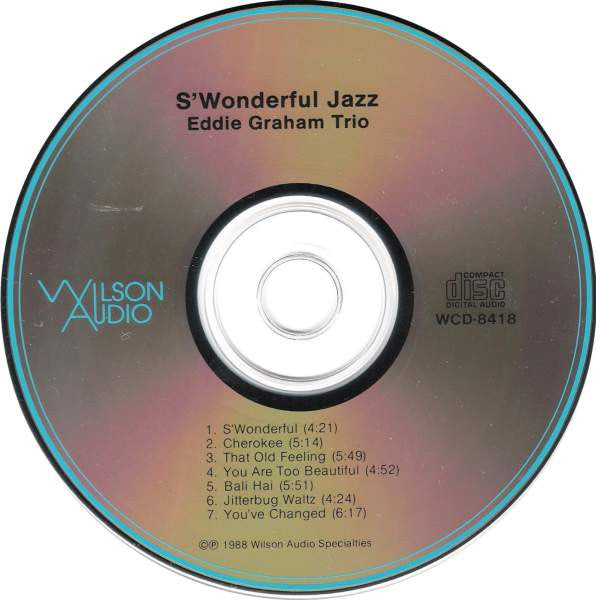 Eddie Graham Trio : S'Wonderful Jazz (CD, Album)
