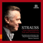 the album cover for Richard Strauss / Jansons - Richard Strauss: Eine Alpensinfonie & Tod und Verklarung