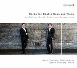 the album cover for Karim Shehata - Works for Double Bass & Piano