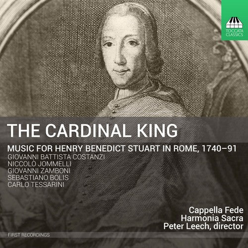 the album cover for Bolis / Costanzi / Jommelli / Tessarini - The Cardinal King