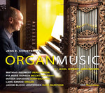 the album cover for Jens E. Christensen - Organ Music by Axel Borup-Jorgensen
